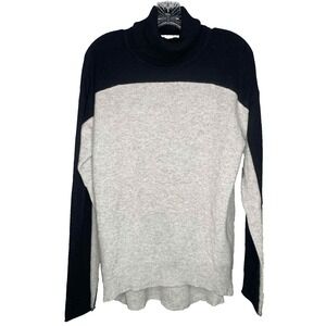 DUFFY 100%‎ Cashmere size large turtleneck Women's Lightweight Sweater luxury